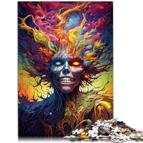 1000-teiliges Puzzle für Erwachsene Monster-Lernspielzeug 50 x 75 cm geeignet als Schreibtischdekoration für Teenager ab 14 Jahren von DLBHSG
