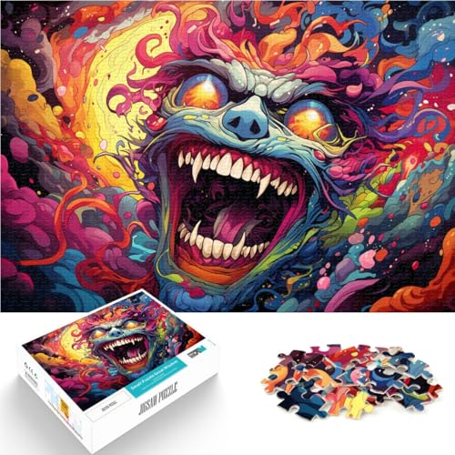 1000-teiliges Puzzle für Erwachsene Monster-Puzzle herausfordernd schwierig 26 x 38 cm Geburtstagsgeschenk Geschenke Wandkunst 1000-teiliges Puzzle für Erwachsene Monster-Puzzle herausfordernd schwierig 26 x 38 cm Geburtstagsgeschenk Geschenke Wandkunst von DLBHSG