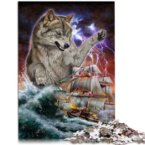 1000-teiliges Puzzle für Erwachsene Monster Titan Wolf Kraken Lernpuzzle 26 x 38 cm ganze Familie 1000-teiliges Puzzle für Erwachsene Monster Titan Wolf Kraken Lernpuzzle 26 x 38 cm ganze Familie von DLBHSG