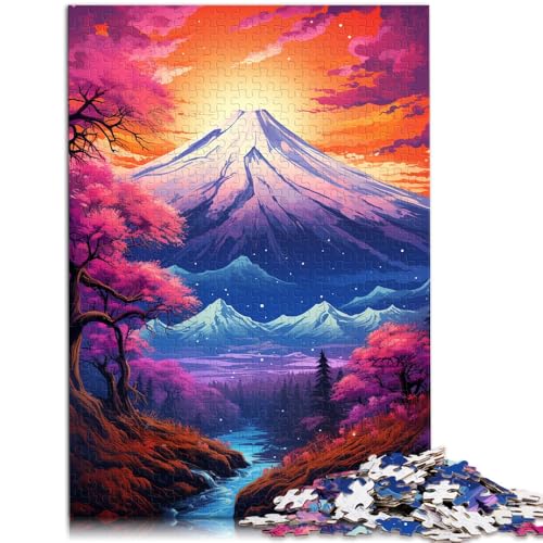 1000-teiliges Puzzle für Erwachsene Mount Fuji als Puzzle-Geschenk 50 x 75 cm Künstlersammlung bildende Kunst für Teenager ab 14 Jahren 1000-teiliges Puzzle für Erwachsene Mount Fuji als Puzzle-Geschenk 50 x 75 cm Künstlersammlung bildende Kunst für Teenager ab 14 Jahren von DLBHSG