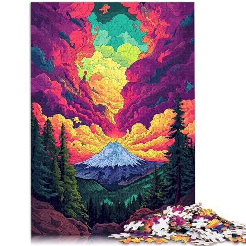 1000-teiliges Puzzle für Erwachsene Mount St. Helens-Puzzle – anspruchsvolles Spiel 26 x 38 cm anspruchsvolles Spiel und Familienspiel von DLBHSG