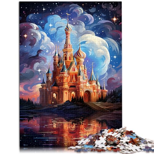 1000-teiliges Puzzle für Erwachsene Nacht im Fantasy-Schloss Stressabbau-Spielzeug 50 x 75 cm stärkt die Liebe zwischen Paaren für Teenager ab 14 Jahren 1000-teiliges Puzzle für Erwachsene Nacht im Fantasy-Schloss Stressabbau-Spielzeug 50 x 75 cm stärkt die Liebe zwischen Paaren für Teenager ab 14 Jahren von DLBHSG