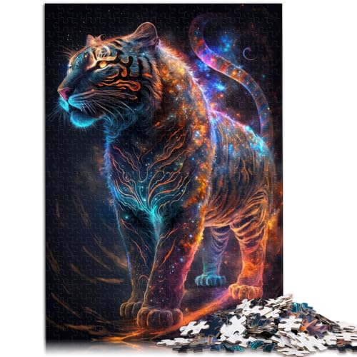 1000-teiliges Puzzle für Erwachsene Nebula Tiger-Spiel Spielzeug 50 x 75 cm Künstlersammlung bildende Kunst für Teenager ab 14 Jahren 1000-teiliges Puzzle für Erwachsene Nebula Tiger-Spiel Spielzeug 50 x 75 cm Künstlersammlung bildende Kunst für Teenager ab 14 Jahren von DLBHSG