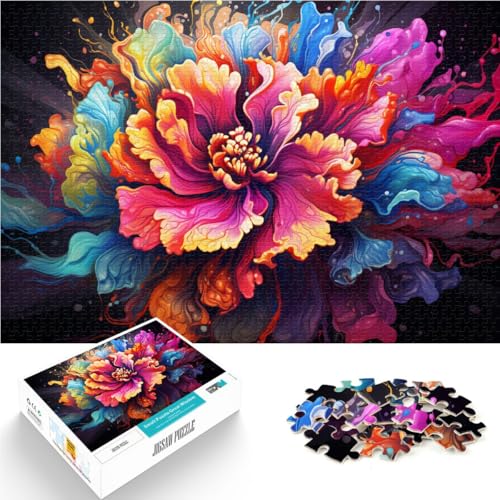 1000-teiliges Puzzle für Erwachsene Nelken anspruchsvolles Spiel Puzzle 50 x 75 cm Lernspiel für Geburtstag Weihnachten für 14-Jährige von DLBHSG