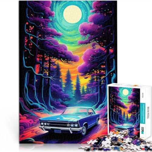 1000-teiliges Puzzle für Erwachsene Neonauto Natur Lernspielzeug 26 x 38 cm Geschenke für Freunde und Familie für Teenager ab 14 Jahren 1000-teiliges Puzzle für Erwachsene Neonauto Natur Lernspielzeug 26 x 38 cm Geschenke für Freunde und Familie für Teenager ab 14 Jahren von DLBHSG