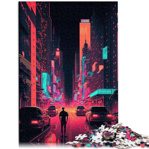 1000-teiliges Puzzle für Erwachsene New York City Neon Lernspiele für Zuhause DIY-Spielzeug 50 x 75 cm anspruchsvolles Spiel und Familienspiel 1000-teiliges Puzzle für Erwachsene New York City Neon Lernspiele für Zuhause DIY-Spielzeug 50 x 75 cm anspruchsvolles Spiel und Familienspiel von DLBHSG
