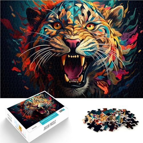 1000-teiliges Puzzle für Erwachsene Panther Lernspielzeug 26 x 38 cm Stressabbau Urlaub zu Hause Zeitvertreib für Teenager ab 14 Jahren 1000-teiliges Puzzle für Erwachsene Panther Lernspielzeug 26 x 38 cm Stressabbau Urlaub zu Hause Zeitvertreib für Teenager ab 14 Jahren von DLBHSG