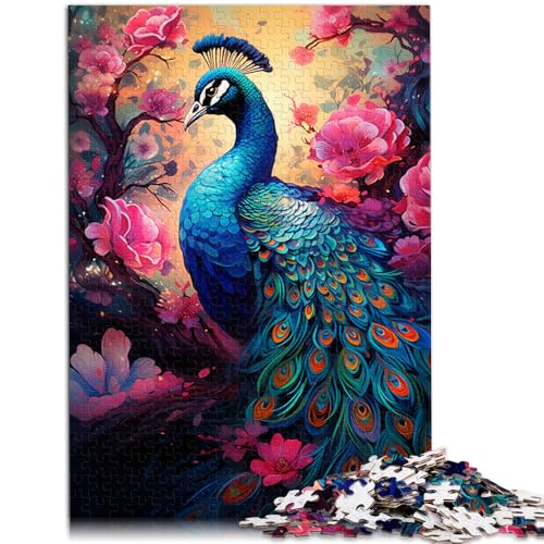 1000-teiliges Puzzle für Erwachsene Pfau Lernspielzeug 26 x 38 cm Geschenke für Freunde und Familie für Teenager ab 14 Jahren 1000-teiliges Puzzle für Erwachsene Pfau Lernspielzeug 26 x 38 cm Geschenke für Freunde und Familie für Teenager ab 14 Jahren von DLBHSG