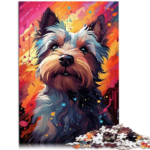 1000-teiliges Puzzle für Erwachsene Psychedelischer Terrier anspruchsvolles Spiel 50 x 75 cm Lernspiel für Geburtstag Weihnachten 1000-teiliges Puzzle für Erwachsene Psychedelischer Terrier anspruchsvolles Spiel 50 x 75 cm Lernspiel für Geburtstag Weihnachten von DLBHSG