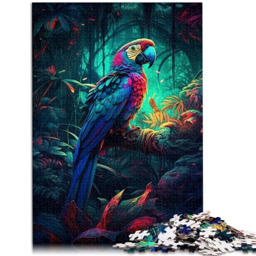 1000-teiliges Puzzle für Erwachsene Psychedelisches Dschungel-Denkspiel 26 x 38 cm anspruchsvolles Spiel und Familienspiel für Teenager ab 14 Jahren 1000-teiliges Puzzle für Erwachsene Psychedelisches Dschungel-Denkspiel 26 x 38 cm anspruchsvolles Spiel und Familienspiel für Teenager ab 14 Jahren von DLBHSG