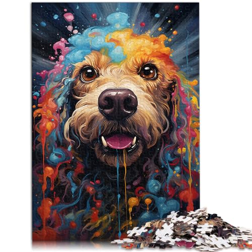 1000-teiliges Puzzle für Erwachsene Pudel-Malerei anspruchsvolles Spiel Geschenke 50 x 75 cm Lernspiel für Geburtstag Weihnachten 1000-teiliges Puzzle für Erwachsene Pudel-Malerei anspruchsvolles Spiel Geschenke 50 x 75 cm Lernspiel für Geburtstag Weihnachten von DLBHSG
