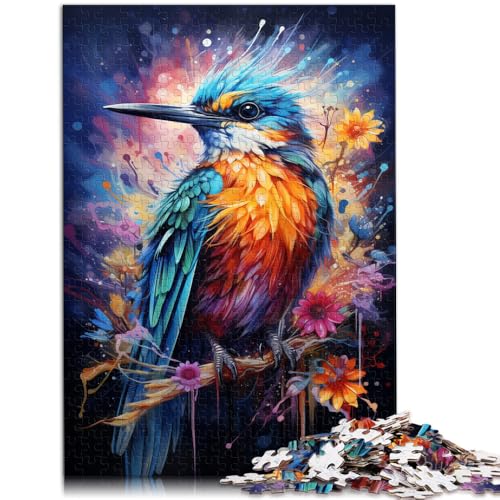 1000-teiliges Puzzle für Erwachsene Regenbogenvogel Lernspiele für Zuhause DIY-Spielzeug 50 x 75 cm geeignet als Schreibtischdekoration für 14-Jährige von DLBHSG