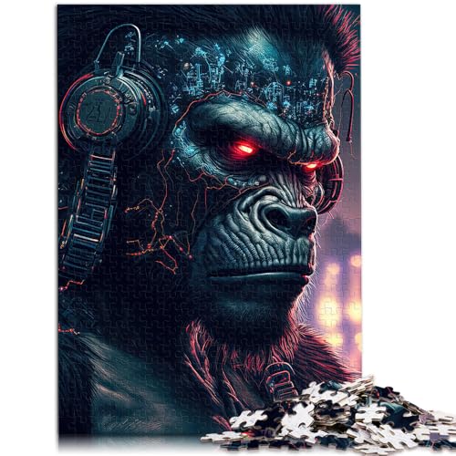 1000-teiliges Puzzle für Erwachsene Roboter-Gorilla Lernspiele Heimdekorationspuzzle 50 x 75 cm ganze Familie 1000-teiliges Puzzle für Erwachsene Roboter-Gorilla Lernspiele Heimdekorationspuzzle 50 x 75 cm ganze Familie von DLBHSG