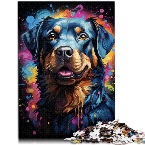 1000-teiliges Puzzle für Erwachsene Rottweiler-Lernpuzzle 50 x 75 cm Geburtstagsgeschenk Geschenke Wandkunst 1000-teiliges Puzzle für Erwachsene Rottweiler-Lernpuzzle 50 x 75 cm Geburtstagsgeschenk Geschenke Wandkunst von DLBHSG