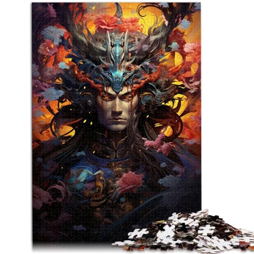 1000-teiliges Puzzle für Erwachsene Samurai-Lernspielzeug 26 x 38 cm ganze Familie für Teenager ab 14 Jahren von DLBHSG