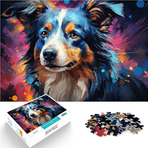 1000-teiliges Puzzle für Erwachsene Schäferhund Denksportspiel 26 x 38 cm Spaß für zu Hause Geburtstagsgeschenk Reisegeschenk für 14-Jährige 1000-teiliges Puzzle für Erwachsene Schäferhund Denksportspiel 26 x 38 cm Spaß für zu Hause Geburtstagsgeschenk Reisegeschenk für 14-Jährige von DLBHSG