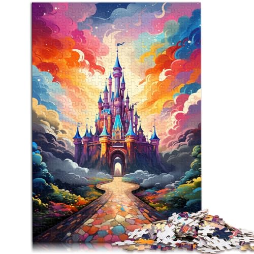 1000-teiliges Puzzle für Erwachsene Schloss Lernspiele Heimdekoration Puzzle 50 x 75 cm mit passendem Poster und Quizblatt 1000-teiliges Puzzle für Erwachsene Schloss Lernspiele Heimdekoration Puzzle 50 x 75 cm mit passendem Poster und Quizblatt von DLBHSG