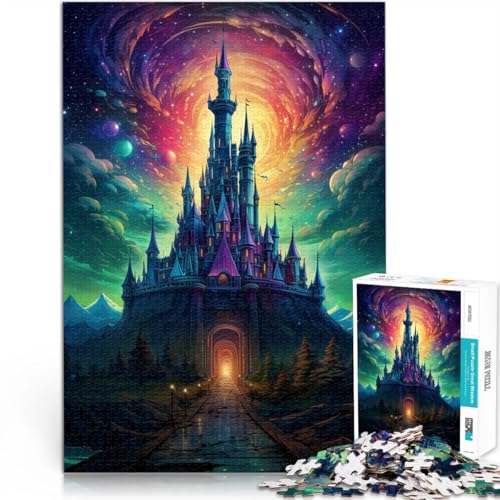 1000-teiliges Puzzle für Erwachsene Schloss Lernspielzeug 50 x 75 cm einzigartige Geburtstags- und Geschenkideen für Teenager ab 14 Jahren von DLBHSG