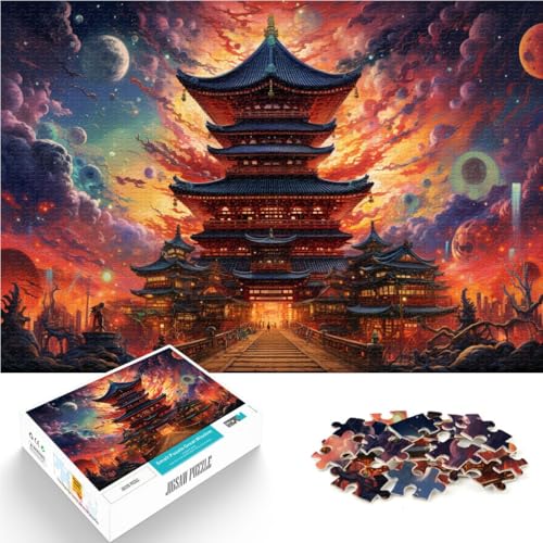 1000-teiliges Puzzle für Erwachsene Sensoji-Tempel Japan Quizspiel 50 x 75 cm Geschenke für Freunde und Familie für Teenager ab 14 Jahren 1000-teiliges Puzzle für Erwachsene Sensoji-Tempel Japan Quizspiel 50 x 75 cm Geschenke für Freunde und Familie für Teenager ab 14 Jahren von DLBHSG