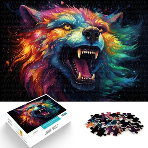 1000-teiliges Puzzle für Erwachsene Star Wolf Lernpuzzle 50 x 75 cm einzigartige Geburtstags- und Geschenkideen für Teenager ab 14 Jahren 1000-teiliges Puzzle für Erwachsene Star Wolf Lernpuzzle 50 x 75 cm einzigartige Geburtstags- und Geschenkideen für Teenager ab 14 Jahren von DLBHSG