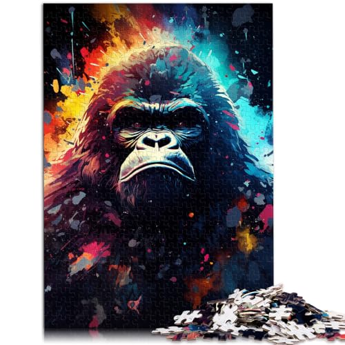 1000-teiliges Puzzle für Erwachsene Sternenhimmel-Gorilla Lernspiele für Zuhause DIY-Spielzeug 50 x 75 cm Lernspiel für Geburtstag Weihnachten 1000-teiliges Puzzle für Erwachsene Sternenhimmel-Gorilla Lernspiele für Zuhause DIY-Spielzeug 50 x 75 cm Lernspiel für Geburtstag Weihnachten von DLBHSG