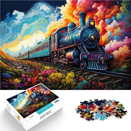 1000-teiliges Puzzle für Erwachsene Stressabbau-Spielzeug 50 x 75 cm. Helfen Sie dem Gehirn süchtig machendes Spielzeug zu trainieren und Geduld zu fördern. von DLBHSG