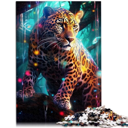 1000-teiliges Puzzle für Erwachsene Tier-Leoparden Lernspielzeug 50 x 75 cm einzigartige Heimdekoration und Geschenke für Teenager ab 14 Jahren 1000-teiliges Puzzle für Erwachsene Tier-Leoparden Lernspielzeug 50 x 75 cm einzigartige Heimdekoration und Geschenke für Teenager ab 14 Jahren von DLBHSG