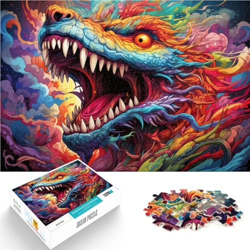 1000-teiliges Puzzle für Erwachsene Tiergemälde Familienunterhaltungsspielzeug 50 x 75 cm tolles Geschenk für die ganze Familie 1000-teiliges Puzzle für Erwachsene Tiergemälde Familienunterhaltungsspielzeug 50 x 75 cm tolles Geschenk für die ganze Familie von DLBHSG