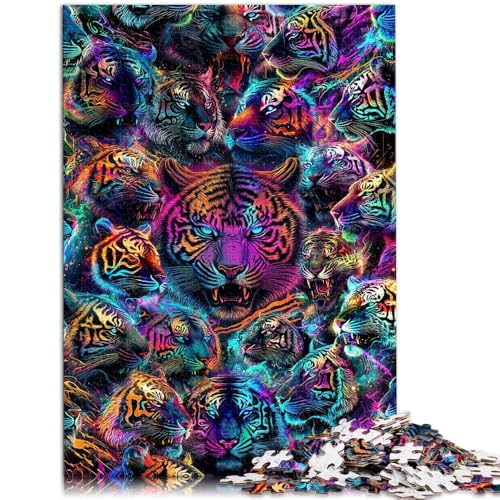 1000-teiliges Puzzle für Erwachsene Tigerfamilie Denkspiel 50 x 75 cm jedes Teil ist einzigartig – anspruchsvolles Familienspiel für Kinder ab 14 Jahren 1000-teiliges Puzzle für Erwachsene Tigerfamilie Denkspiel 50 x 75 cm jedes Teil ist einzigartig – anspruchsvolles Familienspiel für Kinder ab 14 Jahren von DLBHSG