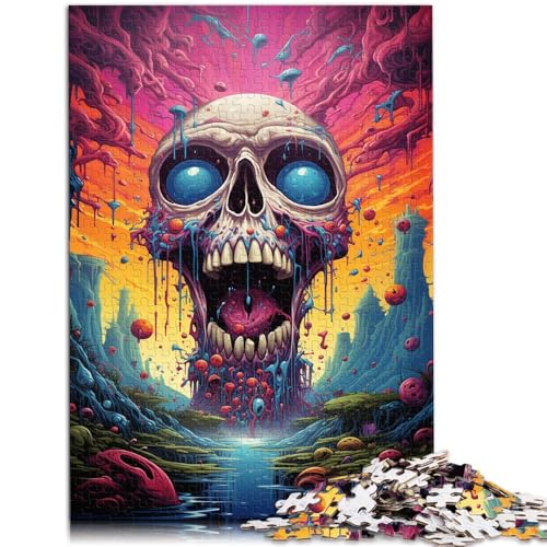 1000-teiliges Puzzle für Erwachsene Totenkopf-Quizspiel 26 x 38 cm lustige Aktivitäten zu Hause Geburtstagsgeschenk Reisegeschenk für Kinder ab 14 Jahren 1000-teiliges Puzzle für Erwachsene Totenkopf-Quizspiel 26 x 38 cm lustige Aktivitäten zu Hause Geburtstagsgeschenk Reisegeschenk für Kinder ab 14 Jahren von DLBHSG