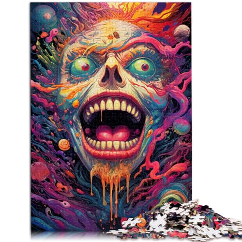 1000-teiliges Puzzle für Erwachsene Totenkopfkunst Quizspiel 26 x 38 cm ganze Familie für Teenager ab 14 Jahren 1000-teiliges Puzzle für Erwachsene Totenkopfkunst Quizspiel 26 x 38 cm ganze Familie für Teenager ab 14 Jahren von DLBHSG