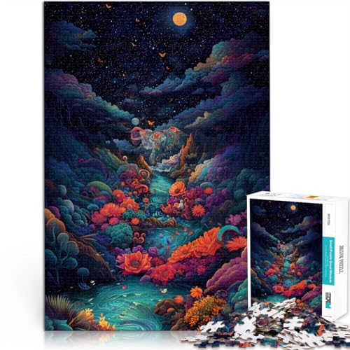 1000-teiliges Puzzle für Erwachsene Traumplanet Lernspiele Heimdekoration Puzzle 50 x 75 cm Geburtstagsgeschenk Geschenke Wandkunst von DLBHSG
