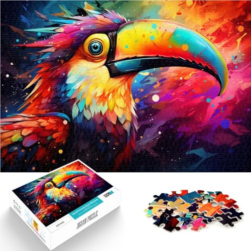 1000-teiliges Puzzle für Erwachsene Tukan-Quizspiel 50 x 75 cm ganze Familie für Teenager ab 14 Jahren 1000-teiliges Puzzle für Erwachsene Tukan-Quizspiel 50 x 75 cm ganze Familie für Teenager ab 14 Jahren von DLBHSG