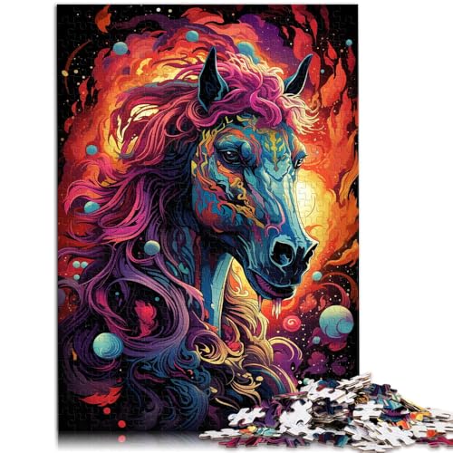 1000-teiliges Puzzle für Erwachsene Universe Rider farbenfrohes fccee anspruchsvolles Spiel Geschenke 26 x 38 cm anspruchsvolles Spiel und Familienspiel von DLBHSG