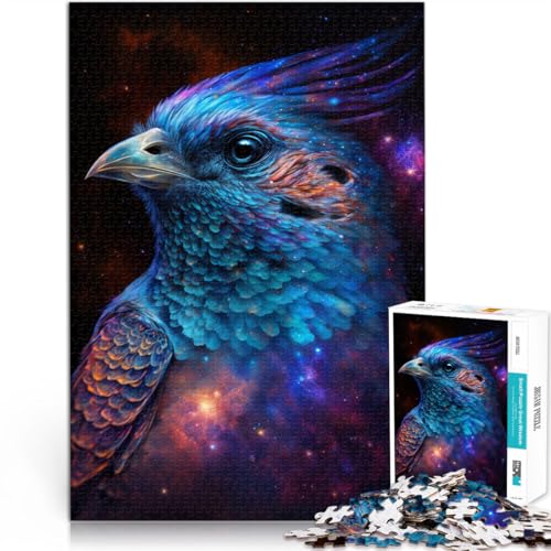1000-teiliges Puzzle für Erwachsene Vogel Phönix Weltraum Lernspiel Herausforderungsspielzeug 26 x 38 cm mit passendem Poster und Quizblatt 1000-teiliges Puzzle für Erwachsene Vogel Phönix Weltraum Lernspiel Herausforderungsspielzeug 26 x 38 cm mit passendem Poster und Quizblatt von DLBHSG