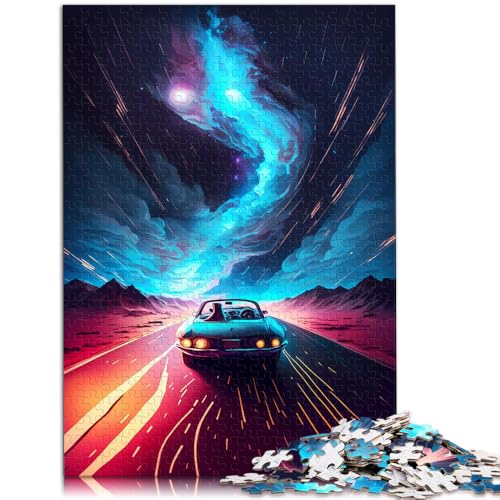 1000-teiliges Puzzle für Erwachsene Weltraum-Campingausflug Familienunterhaltungsspielzeug 50 x 75 cm ganze Familie von DLBHSG