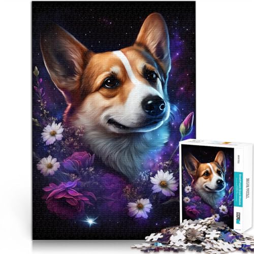 1000-teiliges Puzzle für Erwachsene Weltraum-Corgi Familienunterhaltungsspielzeug 50 x 75 cm Geschenke für Freunde und Familie für Teenager ab 14 Jahren 1000-teiliges Puzzle für Erwachsene Weltraum-Corgi Familienunterhaltungsspielzeug 50 x 75 cm Geschenke für Freunde und Familie für Teenager ab 14 Jahren von DLBHSG