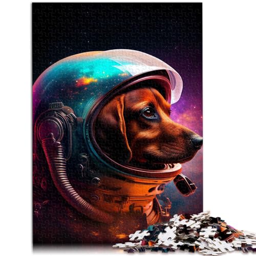 1000-teiliges Puzzle für Erwachsene Weltraum-Dackelwurst Lernspielzeug 26 x 38 cm Künstlersammlung bildende Kunst für 14-Jährige 1000-teiliges Puzzle für Erwachsene Weltraum-Dackelwurst Lernspielzeug 26 x 38 cm Künstlersammlung bildende Kunst für 14-Jährige von DLBHSG