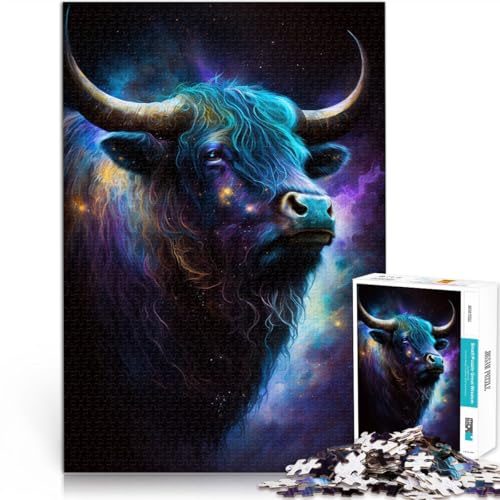 1000-teiliges Puzzle für Erwachsene Weltraumkunst Yak-Spiele Spielzeug Geschenk 50 x 75 cm anspruchsvolles Spiel und Familienspiel für 14-Jährige 1000-teiliges Puzzle für Erwachsene Weltraumkunst Yak-Spiele Spielzeug Geschenk 50 x 75 cm anspruchsvolles Spiel und Familienspiel für 14-Jährige von DLBHSG