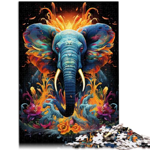 1000-teiliges Puzzle für Erwachsene Wilde Elefanten Spielzeug Denkspiel 26 x 38 cm zum Stressabbau schwierige Herausforderung für Teenager ab 14 Jahren 1000-teiliges Puzzle für Erwachsene Wilde Elefanten Spielzeug Denkspiel 26 x 38 cm zum Stressabbau schwierige Herausforderung für Teenager ab 14 Jahren von DLBHSG