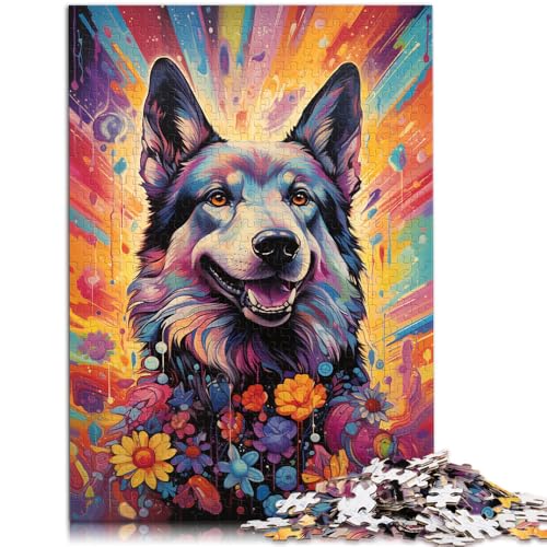 1000-teiliges Puzzle für Erwachsene Wildhund-Gemälde Quizspiel 50 x 75 cm ganze Familie für Teenager ab 14 Jahren 1000-teiliges Puzzle für Erwachsene Wildhund-Gemälde Quizspiel 50 x 75 cm ganze Familie für Teenager ab 14 Jahren von DLBHSG