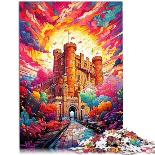 1000-teiliges Puzzle für Erwachsene Windsor Castle Cartoon-Puzzle 50 x 75 cm anspruchsvolles Spiel und Familienspiel für Teenager ab 14 Jahren 1000-teiliges Puzzle für Erwachsene Windsor Castle Cartoon-Puzzle 50 x 75 cm anspruchsvolles Spiel und Familienspiel für Teenager ab 14 Jahren von DLBHSG