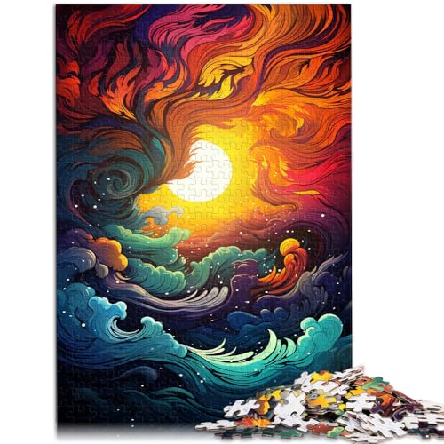 1000-teiliges Puzzle für Erwachsene Wirbel-Puzzle Geschenke 26 x 38 cm Wanddekoration einzigartige Geburtstags geeignet für Teenager ab 14 Jahren von DLBHSG