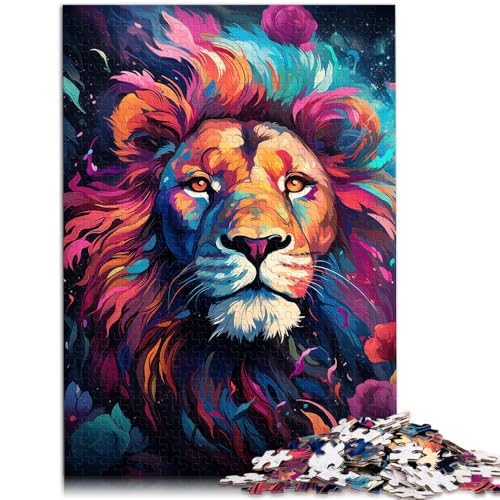 1000-teiliges Puzzle für Erwachsene Zeichnung eines Löwentiers Puzzle für Lernspiele Herausforderungsspielzeug 26 x 38 cm anspruchsvolles Spiel und Familienspiel 1000-teiliges Puzzle für Erwachsene Zeichnung eines Löwentiers Puzzle für Lernspiele Herausforderungsspielzeug 26 x 38 cm anspruchsvolles Spiel und Familienspiel von DLBHSG