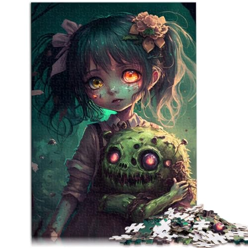 1000-teiliges Puzzle für Erwachsene Zombie-Quizspiel 50 x 75 cm. Helfen Sie dem Gehirn süchtig machende Spielzeuge zu trainieren und Geduld zu fördern. von DLBHSG