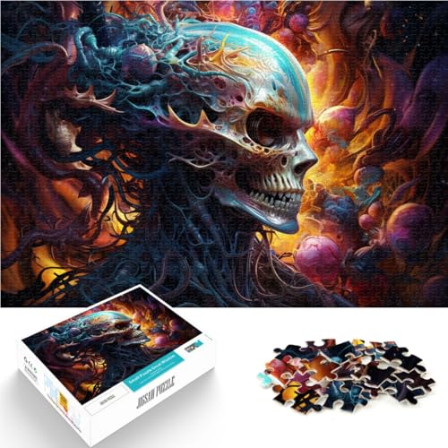1000-teiliges Puzzle für Erwachsene böser Höllendämon Quizspiel 26 x 38 cm ganze Familie für Teenager ab 14 Jahren 1000-teiliges Puzzle für Erwachsene böser Höllendämon Quizspiel 26 x 38 cm ganze Familie für Teenager ab 14 Jahren von DLBHSG