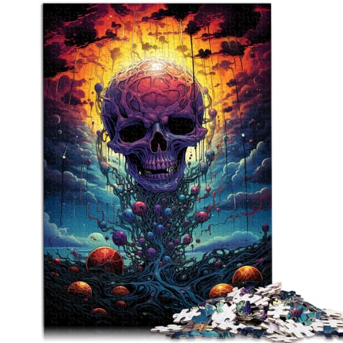 1000-teiliges Puzzle für Erwachsene böser Totenkopf pädagogisches Spielzeug zum Stressabbau 50 x 75 cm Lernspiel für Geburtstag Weihnachten 1000-teiliges Puzzle für Erwachsene böser Totenkopf pädagogisches Spielzeug zum Stressabbau 50 x 75 cm Lernspiel für Geburtstag Weihnachten von DLBHSG