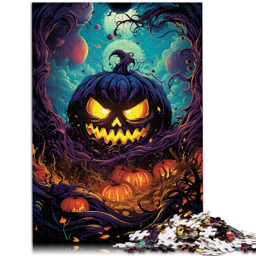 1000-teiliges Puzzle für Erwachsene böses Kürbisgemälde Stressabbau-Spielzeug 26 x 38 cm mit passendem Poster und Quizblatt für Teenager ab 14 Jahren 1000-teiliges Puzzle für Erwachsene böses Kürbisgemälde Stressabbau-Spielzeug 26 x 38 cm mit passendem Poster und Quizblatt für Teenager ab 14 Jahren von DLBHSG
