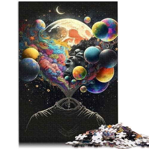 1000-teiliges Puzzle für Erwachsene bunter Planet anspruchsvolles Spiel Geschenke 26 x 38 cm Lernspiel für Geburtstag Weihnachten 1000-teiliges Puzzle für Erwachsene bunter Planet anspruchsvolles Spiel Geschenke 26 x 38 cm Lernspiel für Geburtstag Weihnachten von DLBHSG