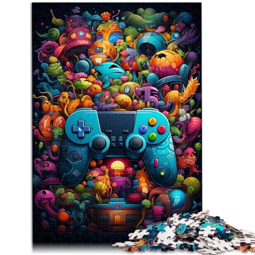 1000-teiliges Puzzle für Erwachsene buntes Gamepad-Quizspiel 26 x 38 cm Geschenke für Freunde und Familie für Teenager ab 14 Jahren 1000-teiliges Puzzle für Erwachsene buntes Gamepad-Quizspiel 26 x 38 cm Geschenke für Freunde und Familie für Teenager ab 14 Jahren von DLBHSG